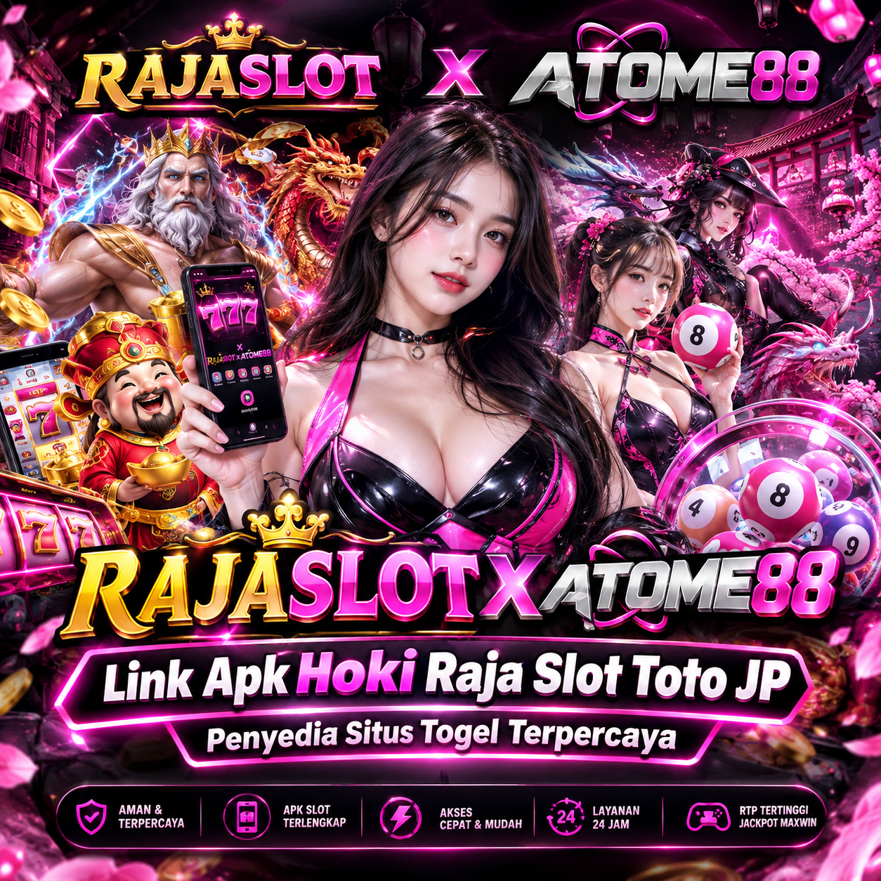 RAJASLOT ㄨ Situs Toto Raja Slot 88 JP & Link Hoki 777 Megawin
